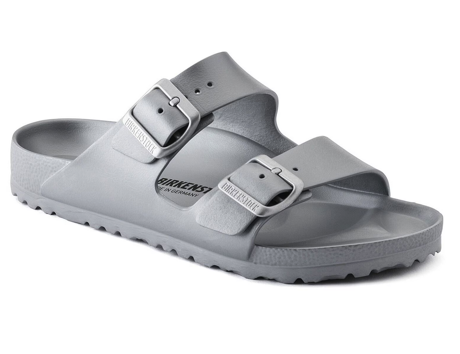 Birkenstock Arizona Metallic Silver - EVA - 1003491 - Calzata Stretta
