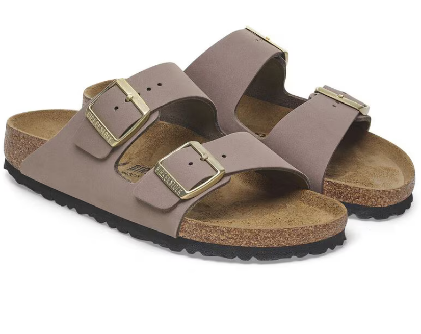 Birkenstock Arizona Faded Purple  - Pelle Nubuck - 1029428 - Calzata Stretta