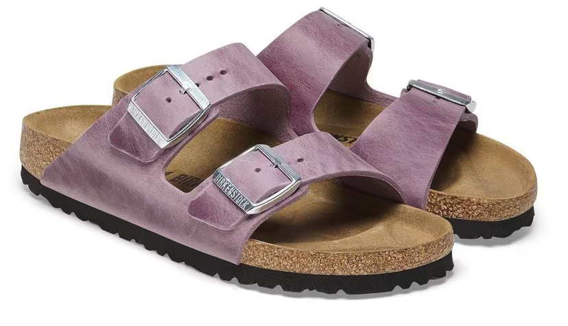 Birkenstock Arizona Lavander  - Pelle  - 1025490 - Calzata Stretta