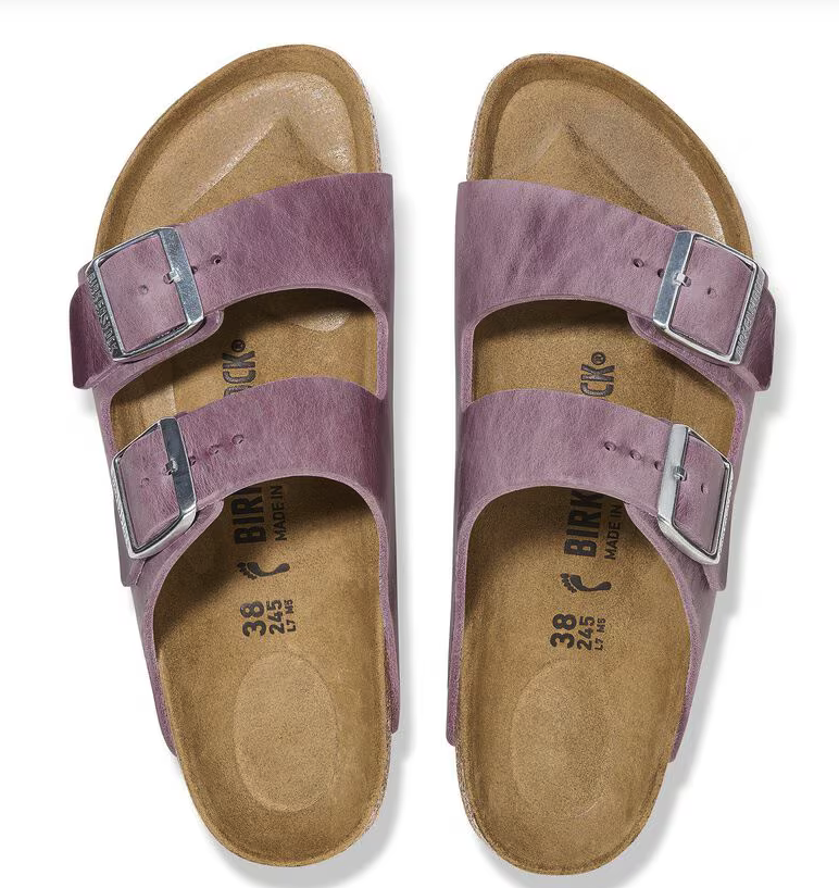 Birkenstock Arizona Lavander  - Pelle  - 1025490 - Calzata Stretta