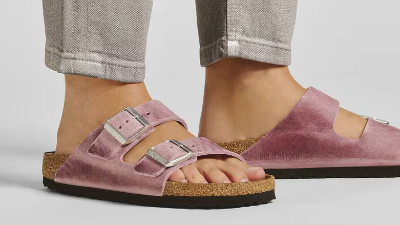 Birkenstock Arizona Lavander  - Pelle  - 1025490 - Calzata Stretta