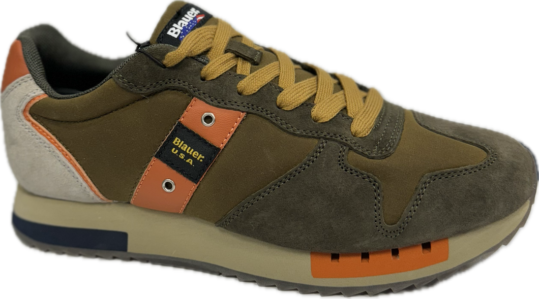 Blauer QUEENS01/WAX - GRE/OCR GREEN/OCHRE