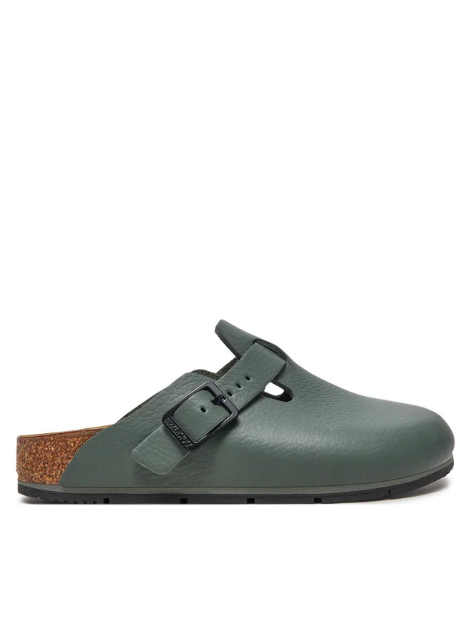 Birkenstock Boston Pro 2.0 Thyme - Pelle - 1026188 - Calzata Stretta