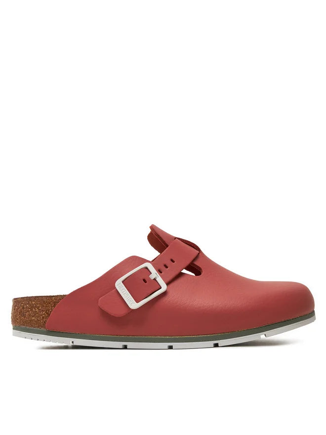 Birkenstock Boston Pro 2.0 Mars Red - Pelle - 1026241 - Calzata Stretta