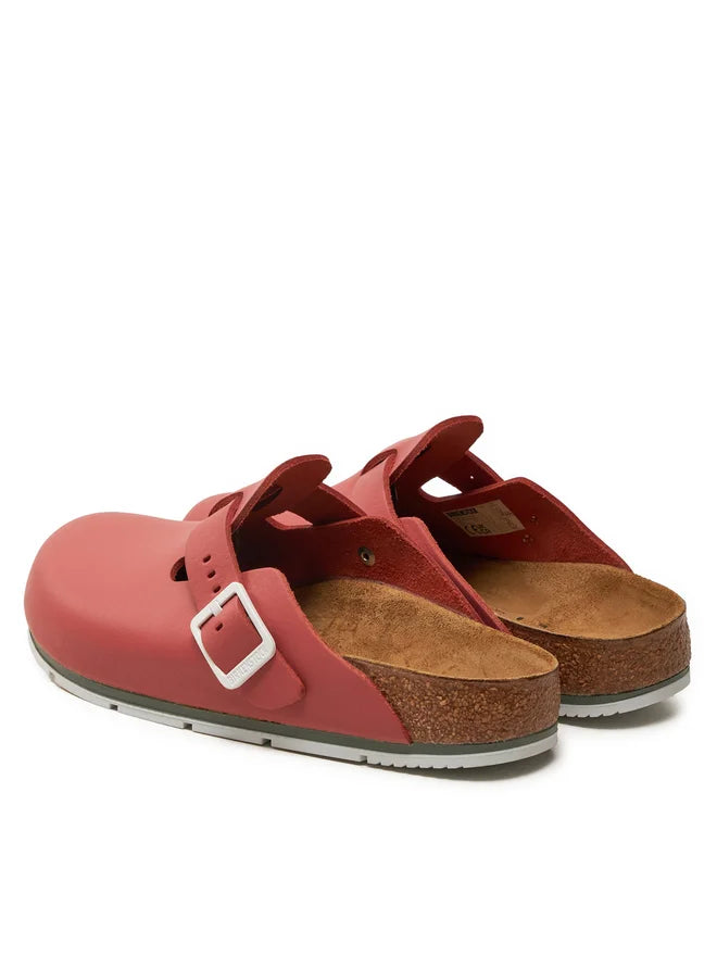 Birkenstock Boston Pro 2.0 Mars Red - Pelle - 1026241 - Calzata Stretta