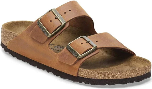 Birkenstock Arizona Cognac - Pelle - 1028401 - Calzata Stretta