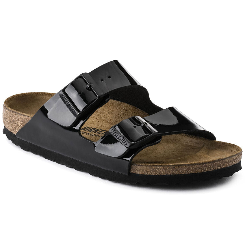 Birkenstock Arizona Black Vernice - Birko-Flor Patent - 1005292 - Calzata Stretta