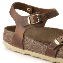 Carica l&#39;immagine nel visualizzatore di Gallery, Birkenstock Kumba Cognac - Waxy Leather - 1021489 - Calzata Stretta
