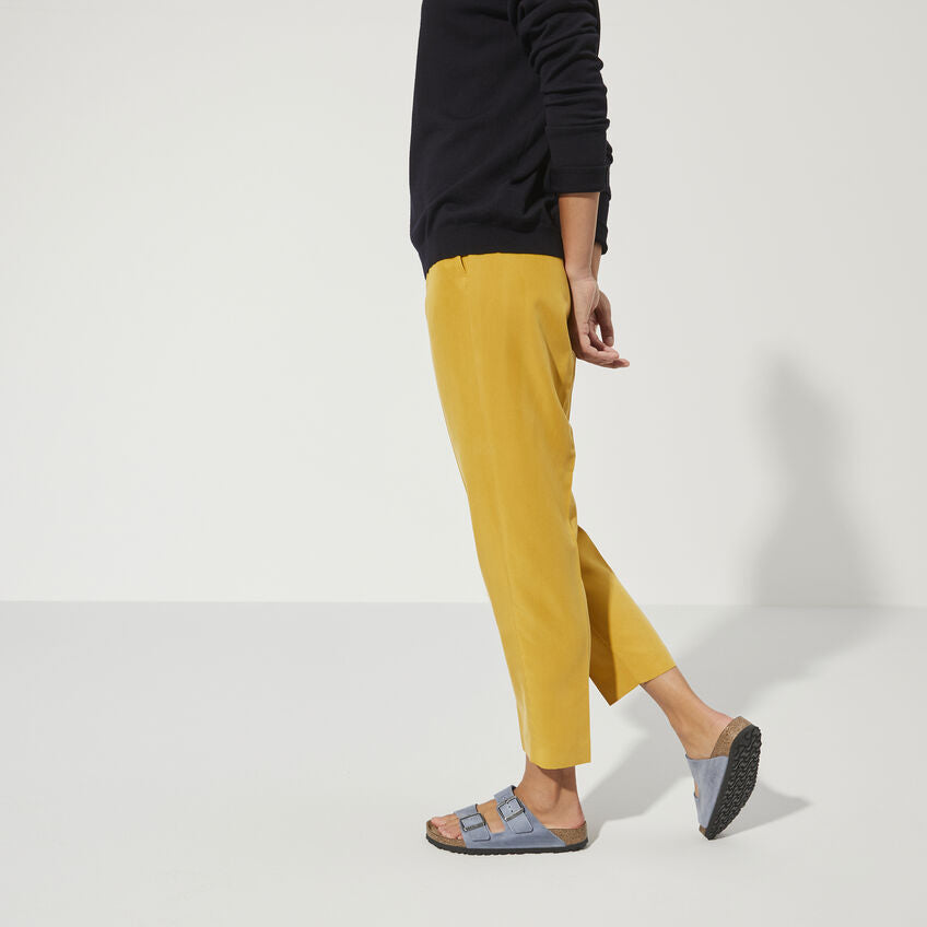 Birkenstock Arizona Dusty Blue - Pelle - Soft Footbed - 1022509 - Calzata Stretta