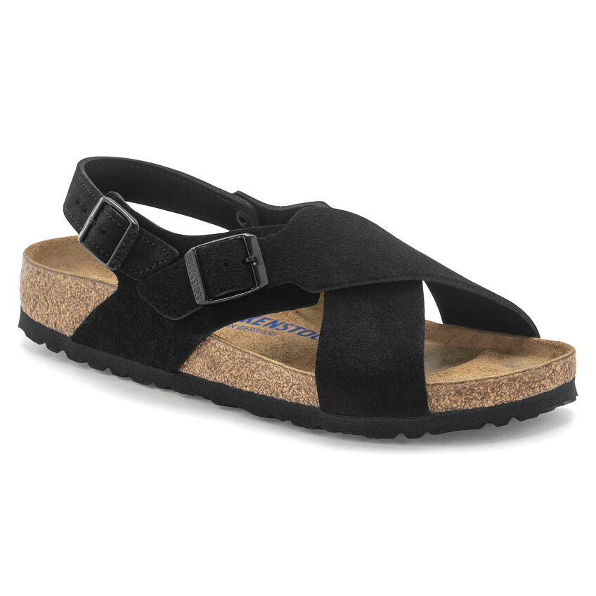 Birkenstock Tulum Black - Suede Leather - 1029779 - Calzata Stretta