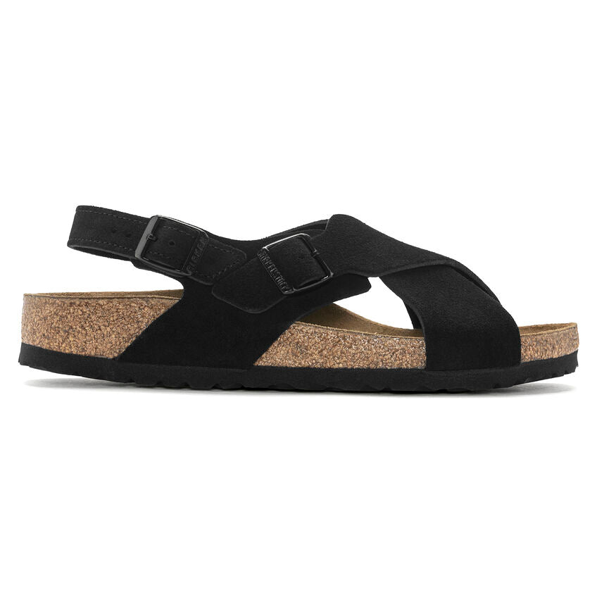 Birkenstock Tulum Black - Suede Leather - 1029779 - Calzata Stretta