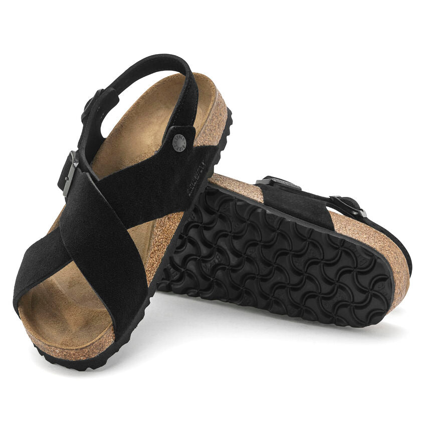 Birkenstock Tulum Black - Suede Leather - 1029779 - Calzata Stretta