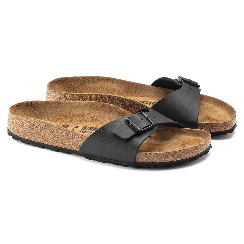 Birkenstock Madrid Black - Birko Flor - 40793 - Calzata Stretta