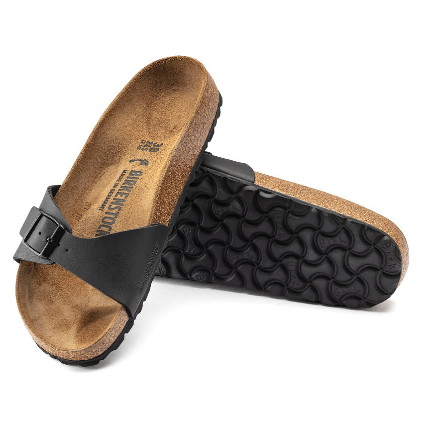 Birkenstock Madrid Black - Birko Flor - 40793 - Calzata Stretta