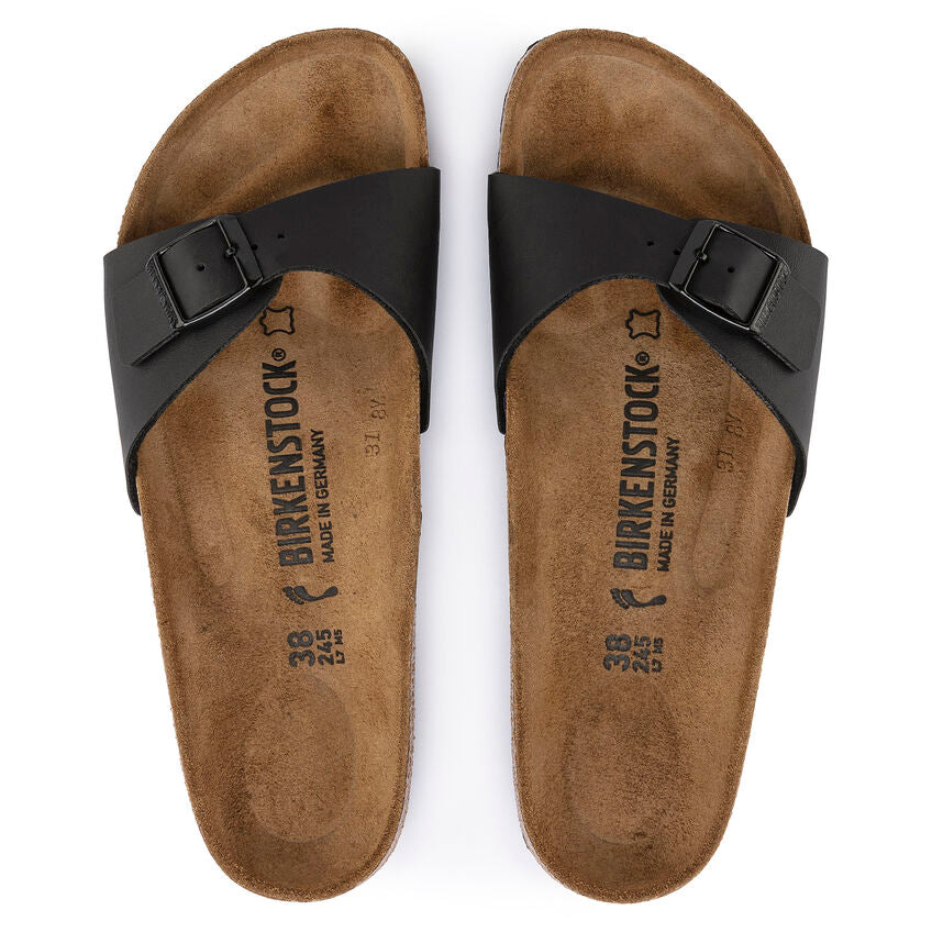 Birkenstock Madrid Black - Birko Flor - 40793 - Calzata Stretta