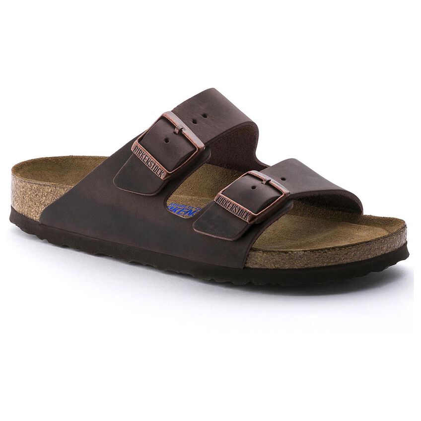 Birkenstock Arizona Habana - Pelle - Soft Footbed - 452763 - Calzata Stretta