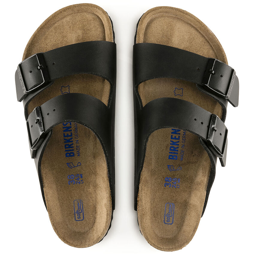 Birkenstock Arizona Black - Birko-Flor - Soft Foodbed - 551253 - Calzata Stretta