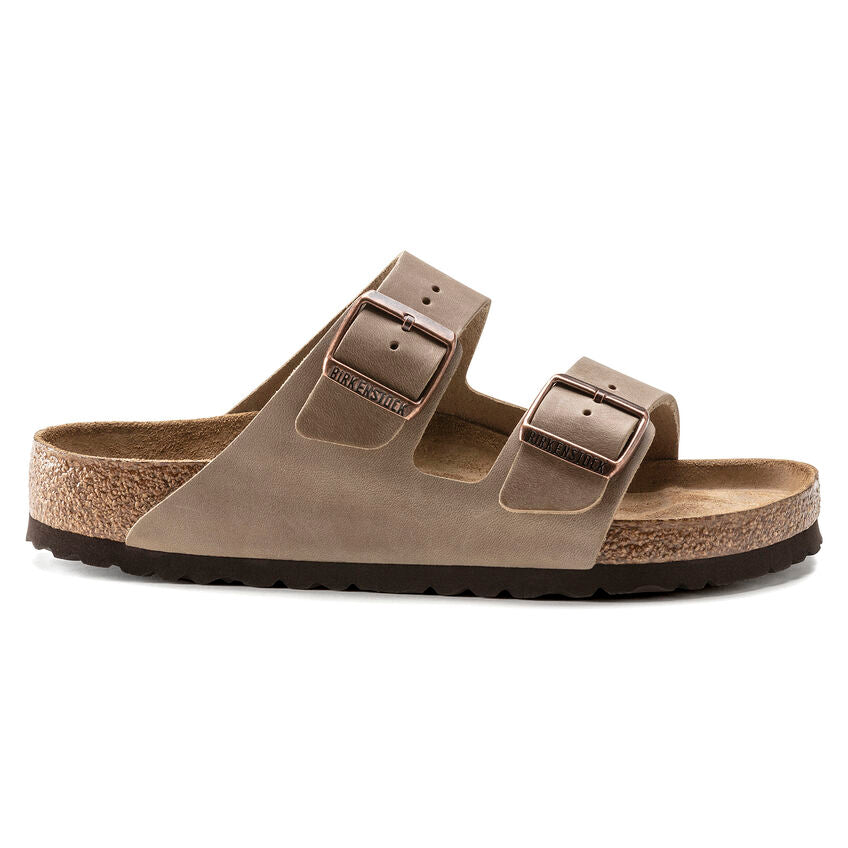 Birkenstock Arizona Tabacco Brown - Pelle - Soft Footbed - 552813 - Calzata Stretta