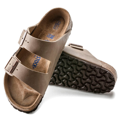 Birkenstock Arizona Tabacco Brown - Pelle - Soft Footbed - 552813 - Calzata Stretta