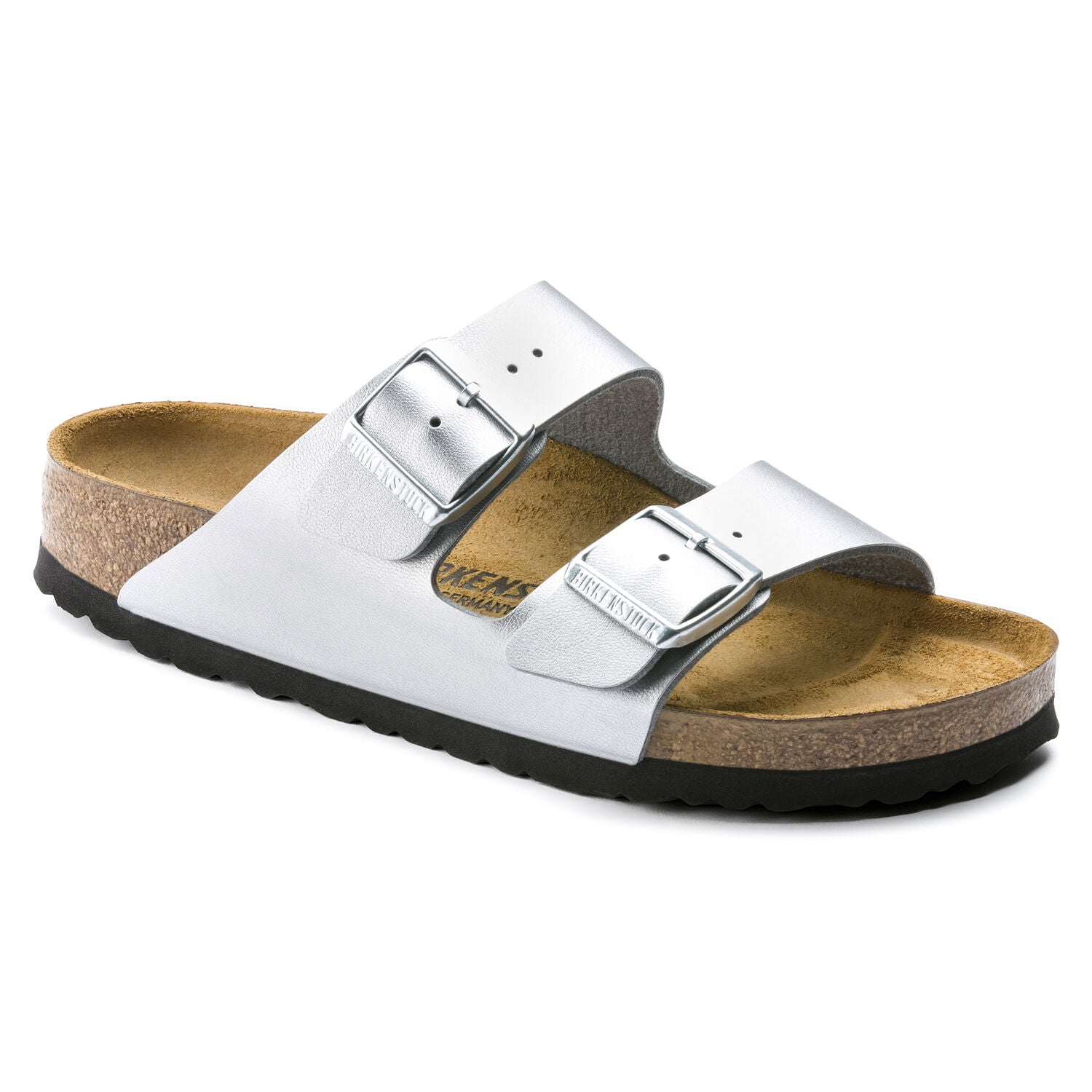 Birkenstock Arizona Silver - Birko-Flor - 1012283 - Calzata Stretta