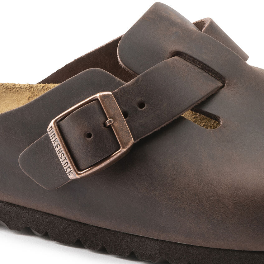 Birkenstock Boston Habana - Pelle - 860133 - Calzata Stretta