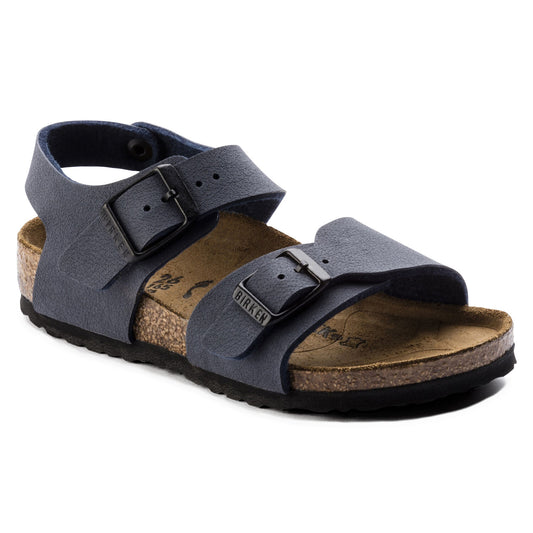 Birkenstock Kids New York Navy - Birkibuc - 087773 - Calzata Stretta